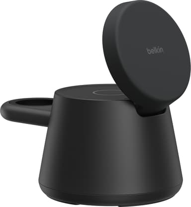 Belkin 3in1 25w Qi2 Universal Wireless Charging Station 1.5m Musta