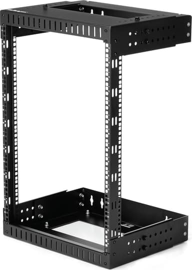 Startech 15U 19" Wall Mount Rack Open Frame Black