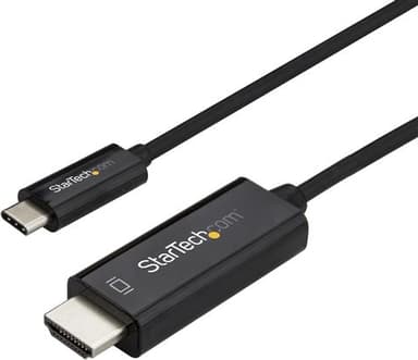 Startech 2m / 6 ft USB C to HDMI Cable 2m USB-C HDMI Svart
