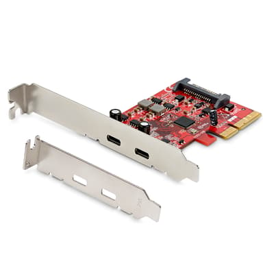 Startech StarTech.com PEXUSB312C3 grensesnittkort/-adapter Intern USB 3.2 Gen 1 (3.1 Gen 1) 