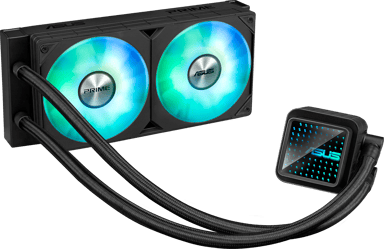 ASUS Prime LC 240 A-RGB AiO vattenkylare Svart