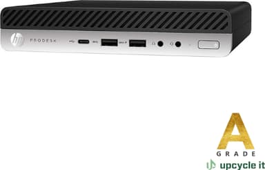 HP Pre-owned EliteDesk 800 G6 Mini (Pre-owned | Mycket bra skick) Intel Core i5 16GB 256GB
