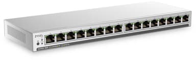 Zyxel GS1100-16EP 16-portars Gigabit Slim PoE-switch