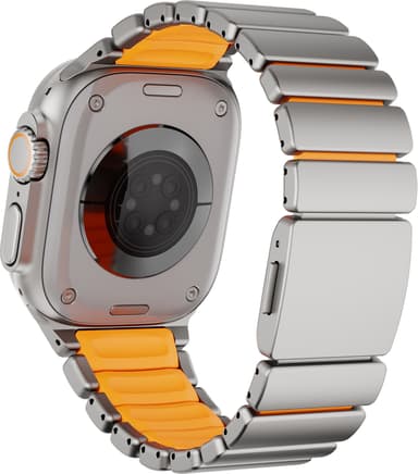 Cirafon Stainless Steel Hybrid Band for Apple Watch 42/44/45/46/49 mm 
