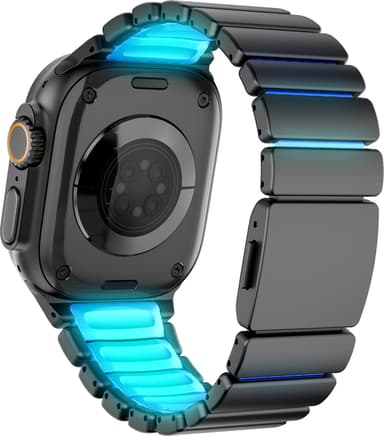 Cirafon Stainless Steel Hybrid Band för Apple Watch 42/44/45/46/49 mm 