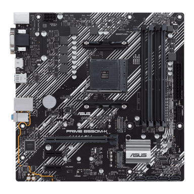 ASUS PRIME B550M-K AM4 Micro-ATX Hovedkort