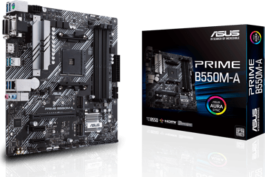 ASUS PRIME B550M-A AM4 Micro-ATX Moederbord