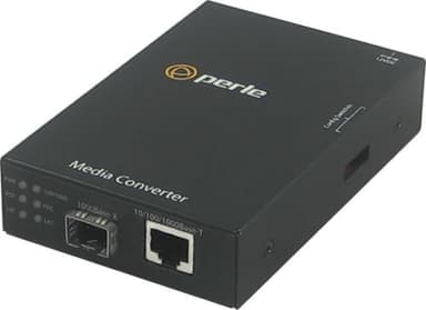 Perle S-1110-SFP mediakonverterare för nätverk 1000 Mbit/s 