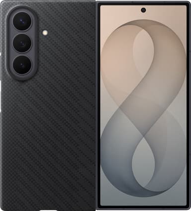 Samsung Carbon Magnet Case Samsung Galaxy Z Fold8 Ultra Musta, Noir