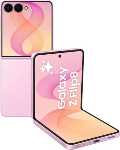 Samsung Galaxy Z Flip8 256GB Lyserød