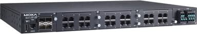 Moxa RKS-G4028-L3-4GS-HV-T netwerk-switch Managed 1U Zwart 
