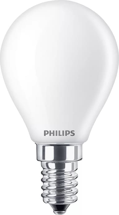Philips LED E14 Klot Frost 2.2W 2-Pack 
