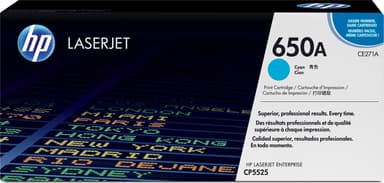 HP Toner Cyan 650A 15K - CE271A 