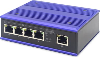 Digitus 5-portars Industrial Fast Ethernet Switch 