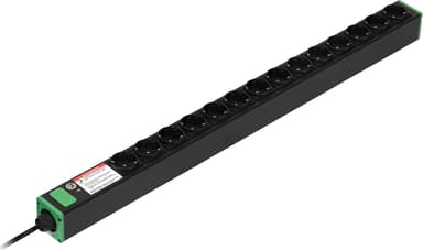 APC Easy Rack tehonjakeluyksikkö 14 AC-pistorasia(a) 0U Musta