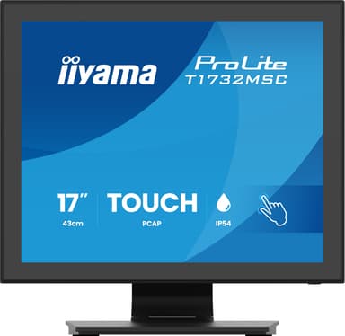 iiyama ProLite T1732MSC-B2S 17" 5:4 TN SXGA PCAP Touch 17" 1280 × 1024, 1280 x 1024pixels TN 5:4 75Hz