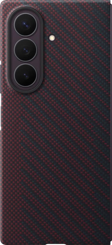 Samsung Carbon Magnet Case Samsung Galaxy Z Fold8 Ultra Punainen, Rouge