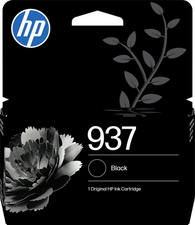 HP Ink Black 937 - OfficeJet Pro 9110/9120/9130 