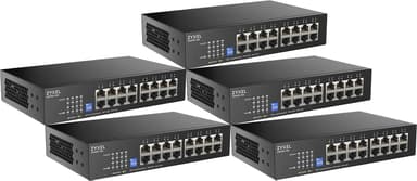 Zyxel GS1100-16S 16-portars Gigabit Switch 5-pack