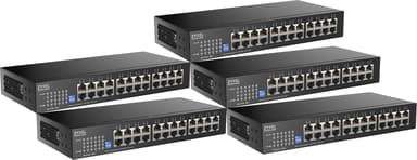 Zyxel GS1100-24ES 24-portars Gigabit Slim switch 5-pack