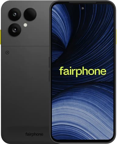 Fairphone 6+ 256GB Zwart