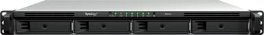 Synology RackStation RS826+ NAS- & lagringsservrar Rack (1U) AMD Ryzen V1500B 4 GB DDR4 0 TB DiskStation Manager Svart, Grå 