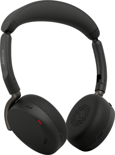 Jabra Evolve3 65 Flex incl Charging Pad Stereo USB-A UC Svart