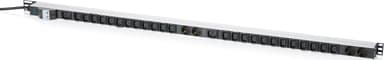 Digitus IT BASIC PDU, 3PH, 16A, 24 x C13, 2 x C19 grenuttag 30 AC-utgångar 0U Svart