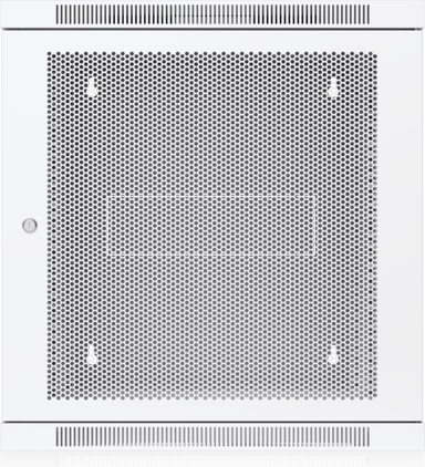 Ubiquiti 19" Rack Cabinet 12U 70cm med perforerad dörr och svängbar bakdörr 