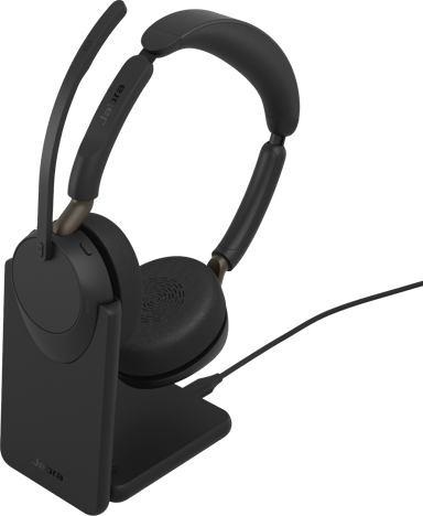 Jabra Evolve3 65 incl Stand Stereo USB-C UC Zwart