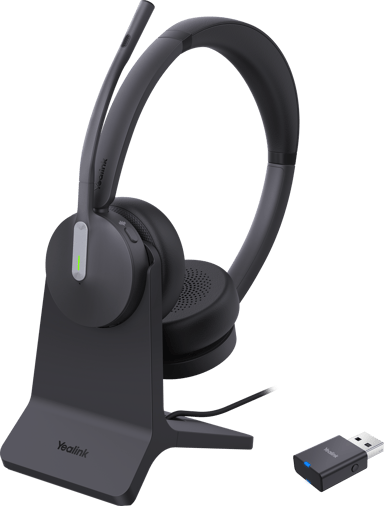 Yealink WH64 Hybrid Stereo USB-A UC Sort