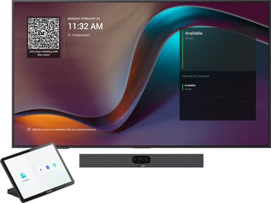 Yealink MD55 55” Meetingdisplay + Meetingbar A25-010 & CTP25