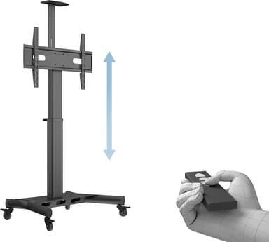 Multibrackets 5834 tv-beslag 190,5 cm (75") Sort 