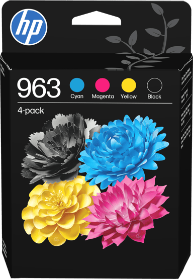 HP Bläck Multipack (C/M/Y/K) 963 4-Pack 