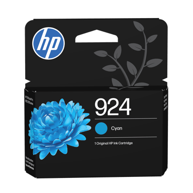 HP Blæk Cyan Nr.924 400 Sider 