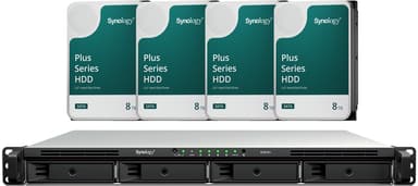 Synology RS826+ NAS 32TB (4x8TB) Esiasennettuna