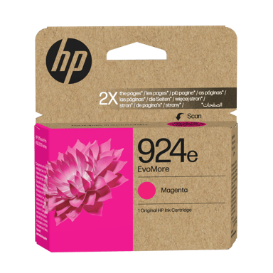 HP Blæk Magenta Nr.924e EvoMore 800 Sider 
