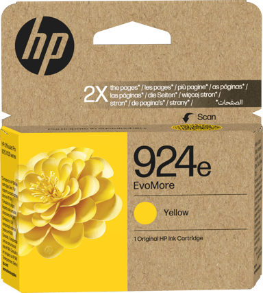HP Inkt Geel Nr.924e EvoMore 800 Pagina's 