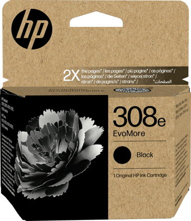 HP Inkt Zwart Nr.308 EvoMore 320 Pagina's