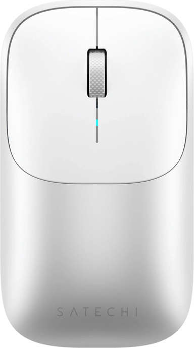 Satechi Slim EX Trådlös RF + Bluetooth Mus Silver