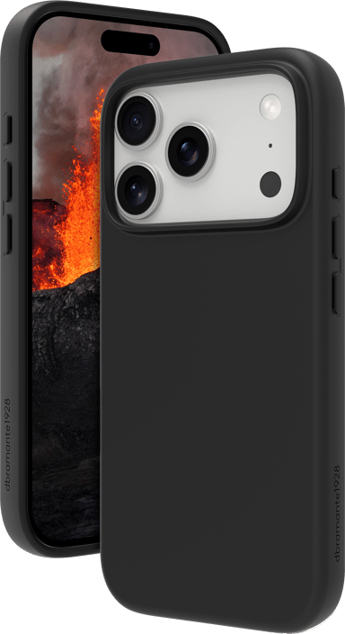 dbramante1928 Iceland Ultra D3O MagSafe iPhone 17 Pro, iPhone 18 Pro Zwart