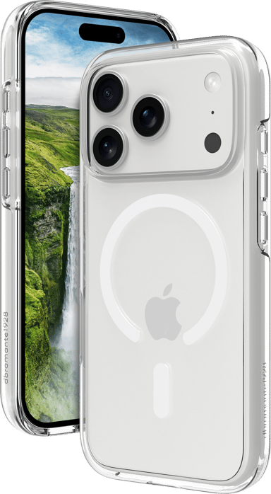 dbramante1928 Iceland Ultra D3O MagSafe iPhone 17 Pro, iPhone 18 Pro Gjennomsiktig