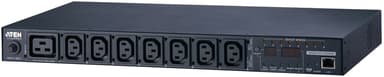Aten PE6208G-ATB-G tehonjakeluyksikkö 8 AC-pistorasia(a) 1U Musta