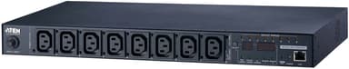 Aten PE8108G-ATA-G strømdistribusjonsenhet (PDU) 8 AC-utganger 1U Svart 