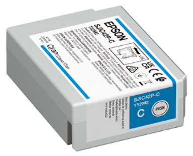 Epson Inkt Cyaan SJIC42P-C - C4000e 