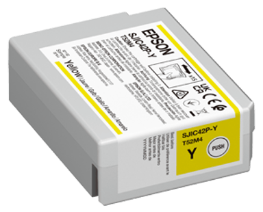 Epson Bläck Gul SJIC42P-Y - C4000e 