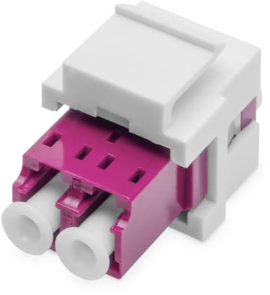 Digitus DN-96019-1-K valokuituadapteri LC/LC 1 kpl Violetti 