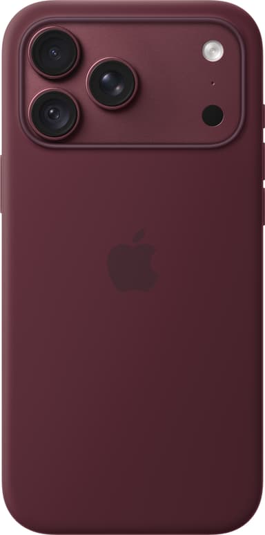 Apple Silicone Case MagSafe iPhone 18 Pro Max Bordeaux rood