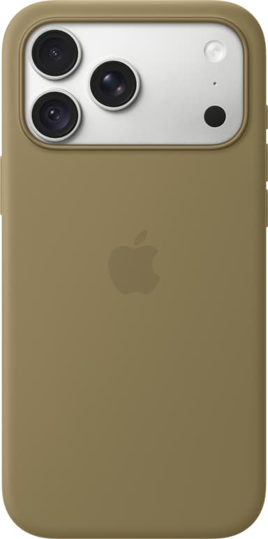 Apple Silicone Case MagSafe iPhone 18 Pro Max Oliven