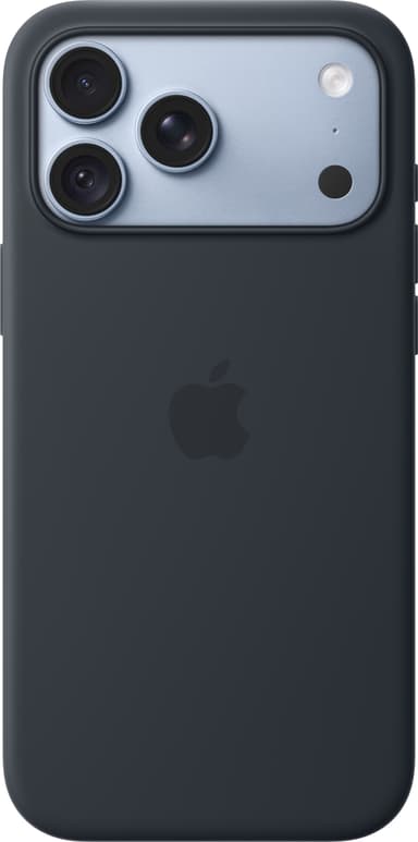 Apple Silicone Case MagSafe iPhone 18 Pro Max Marineblå